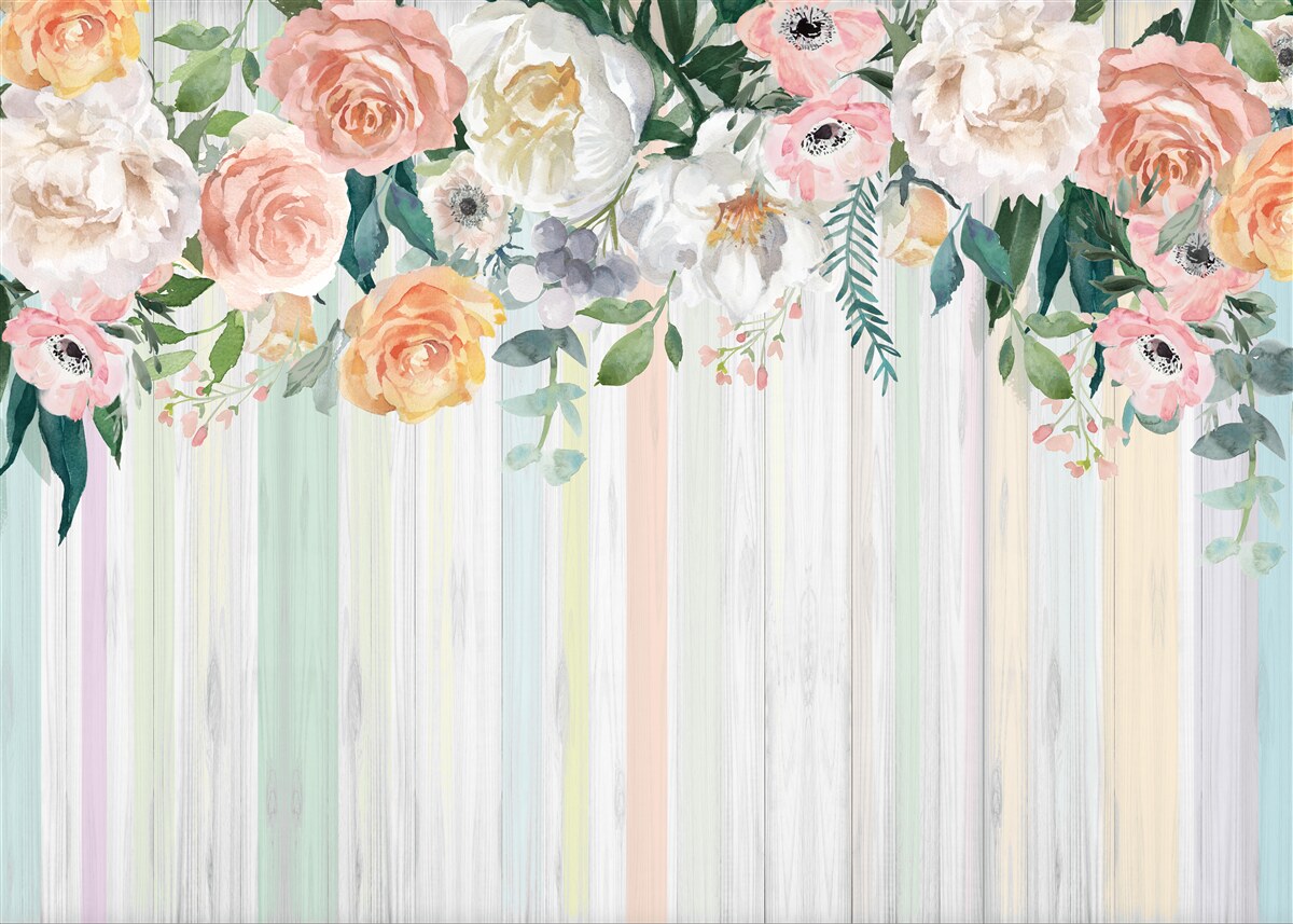 Фотошпалери перевернуті бутони троянд