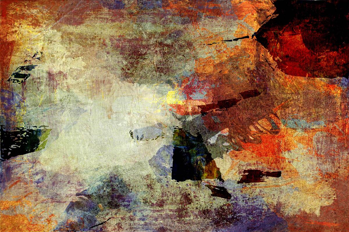 Фотошпалери осінні кольори на яскравому тлі