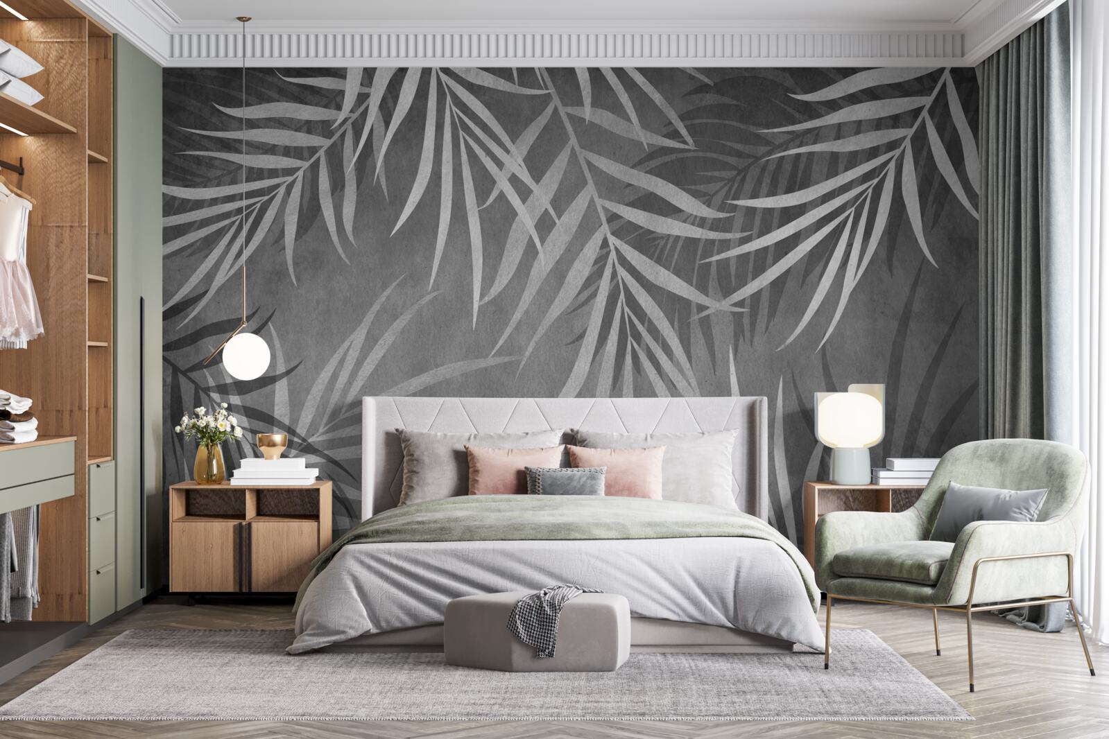 Фотошпалери нічна папороть