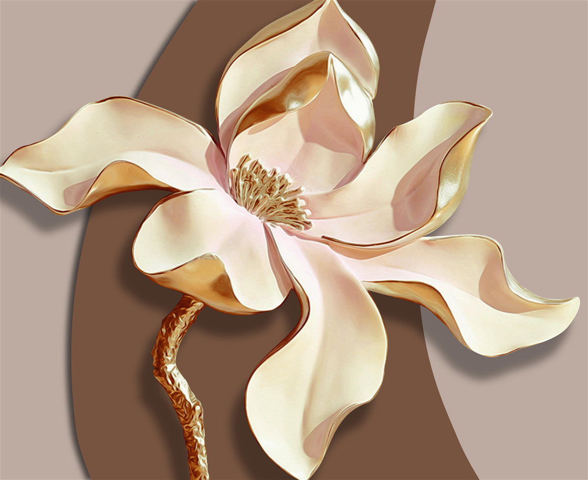 Фотошпалери керамічна лілія