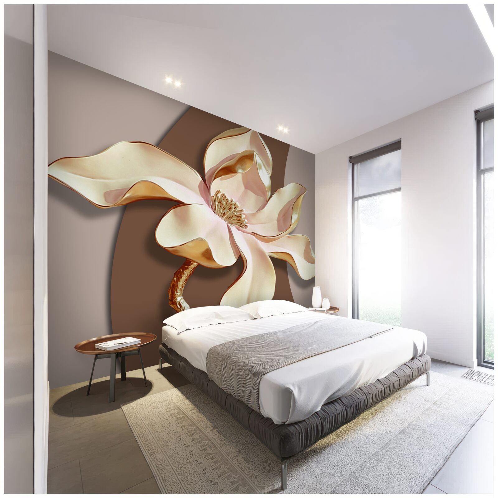 Фотошпалери керамічна лілія