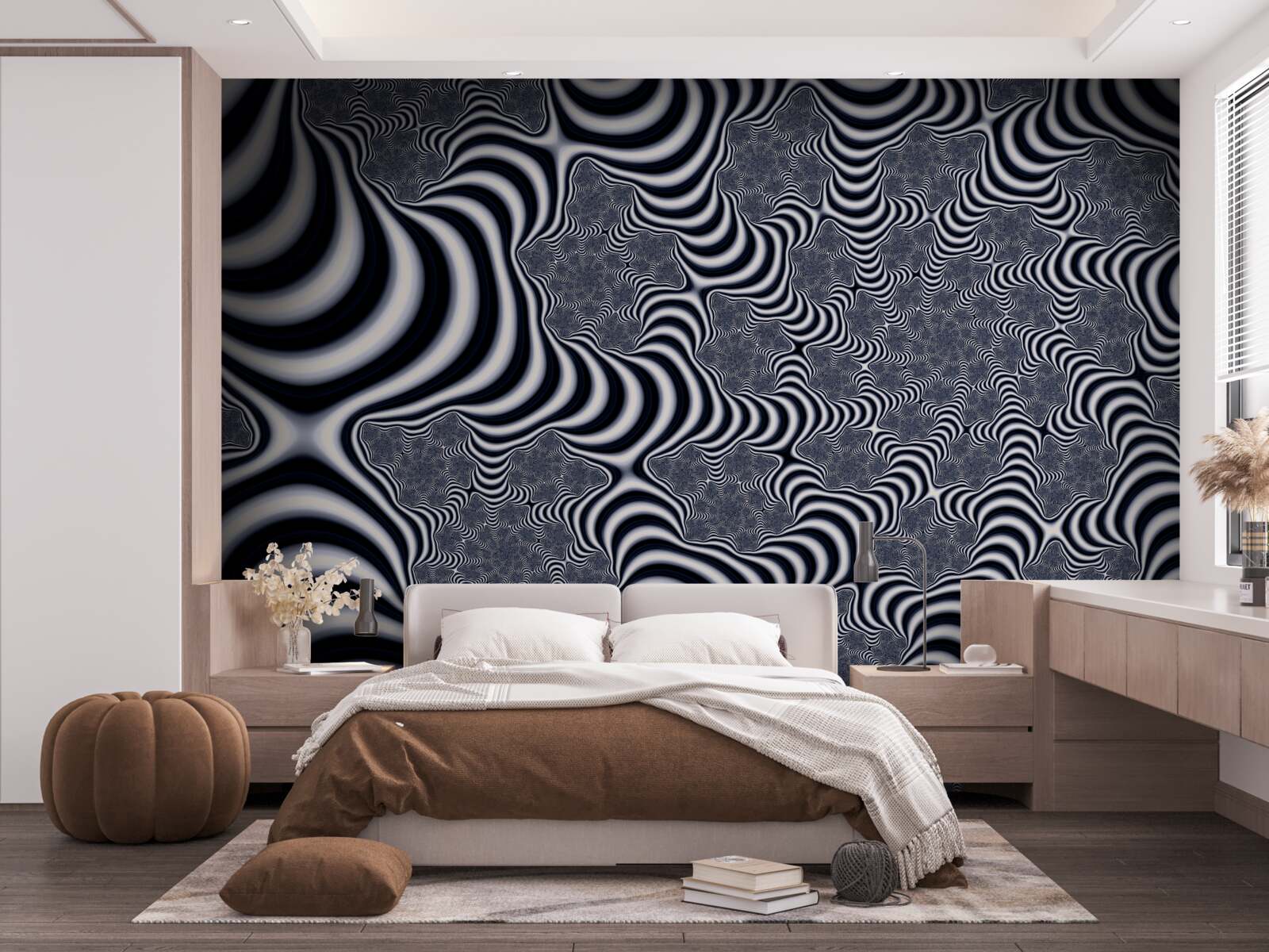 Фотошпалери трубки з ремінцями, що розтягуються на відстань