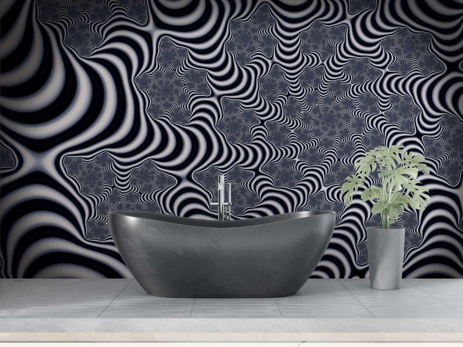 Фотошпалери трубки з ремінцями, що розтягуються на відстань