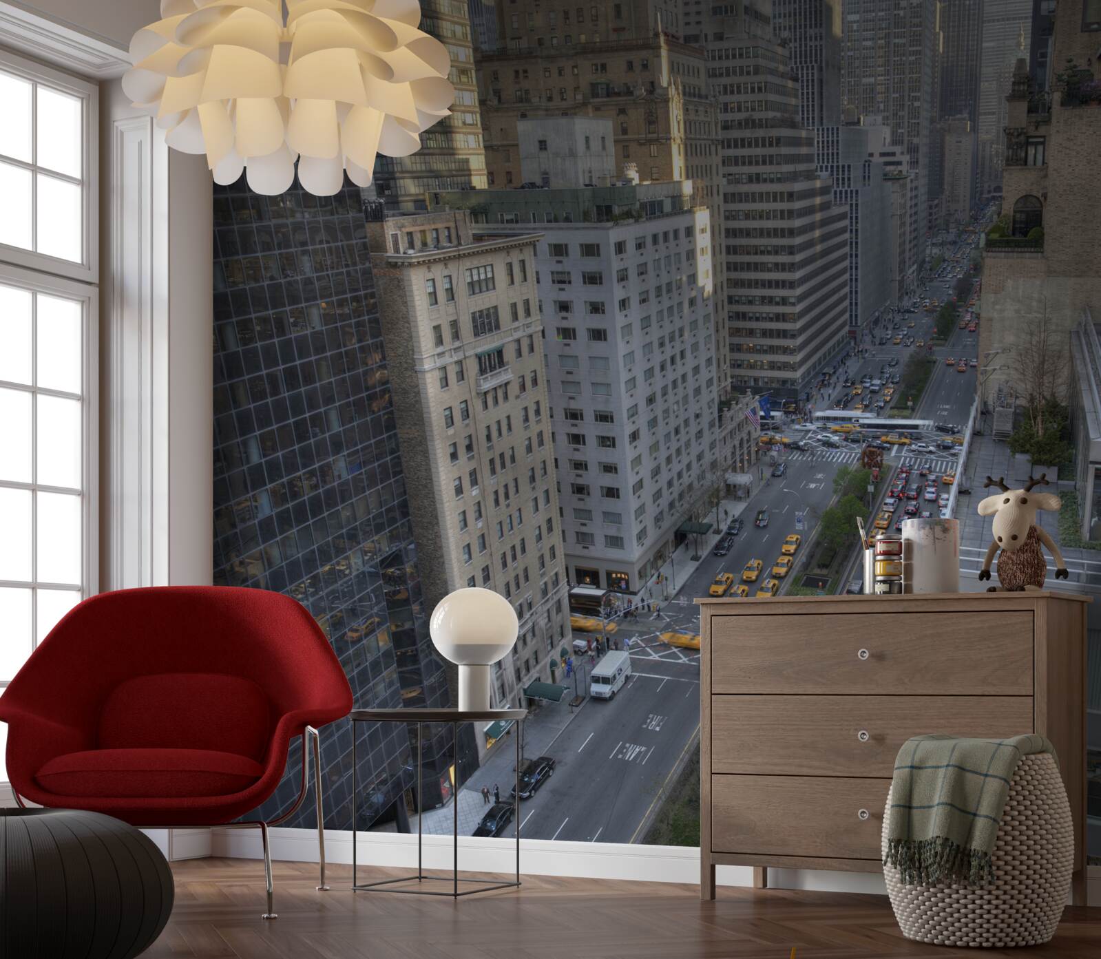 Фотошпалери вид на горизонт з дорогою