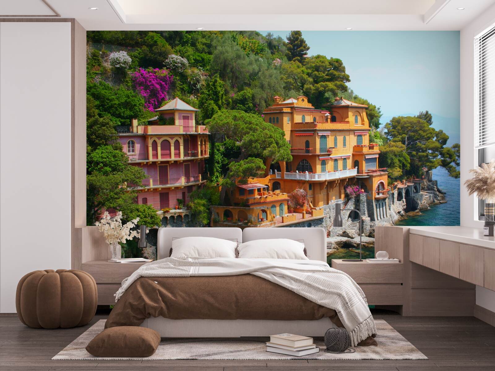 Фотошпалери тропічні резиденції на березі моря