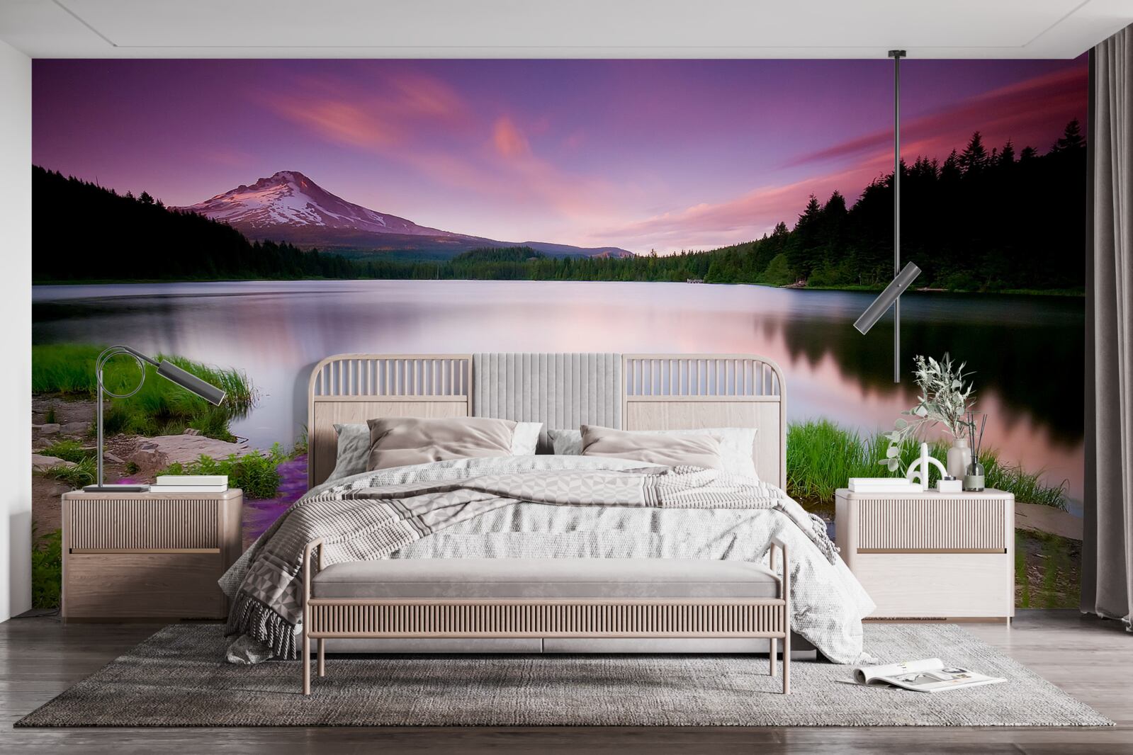 Фотошпалери вечірня свіжість в альпах