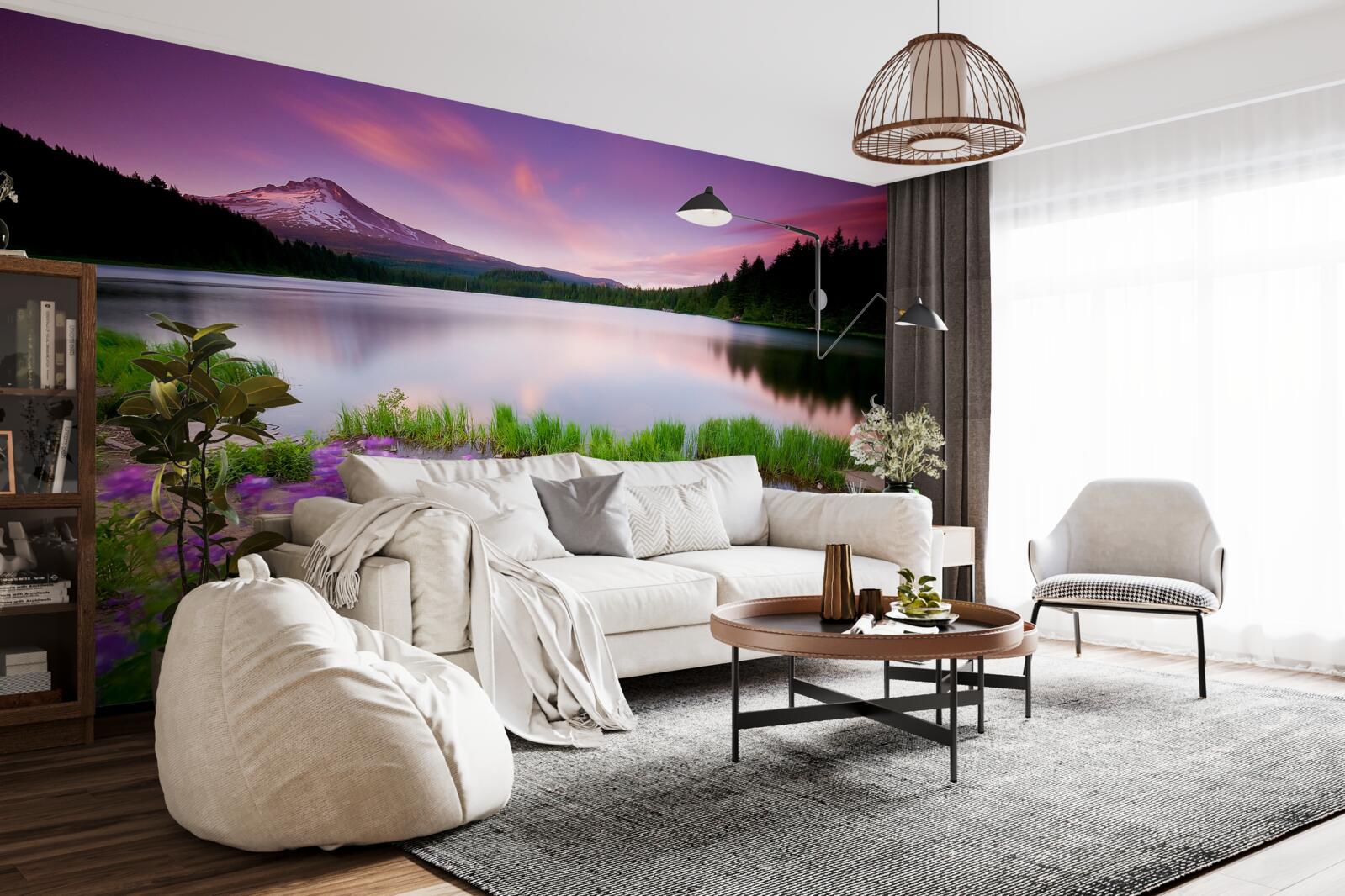 Фотошпалери вечірня свіжість в альпах