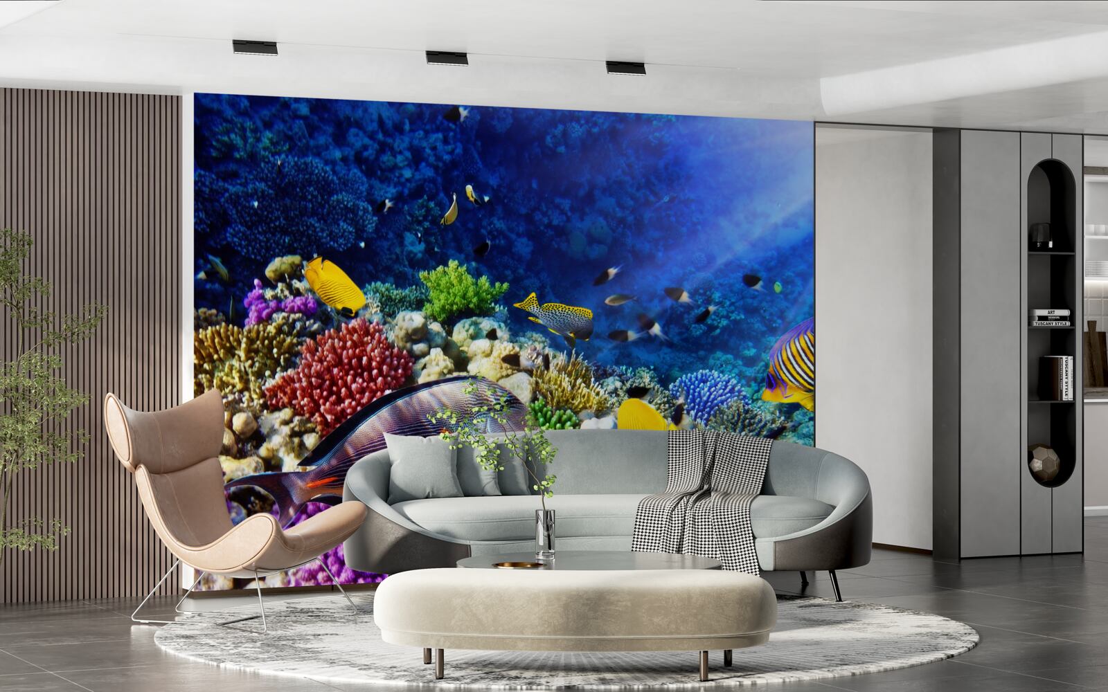 Фотошпалери морські мешканці під сонцем