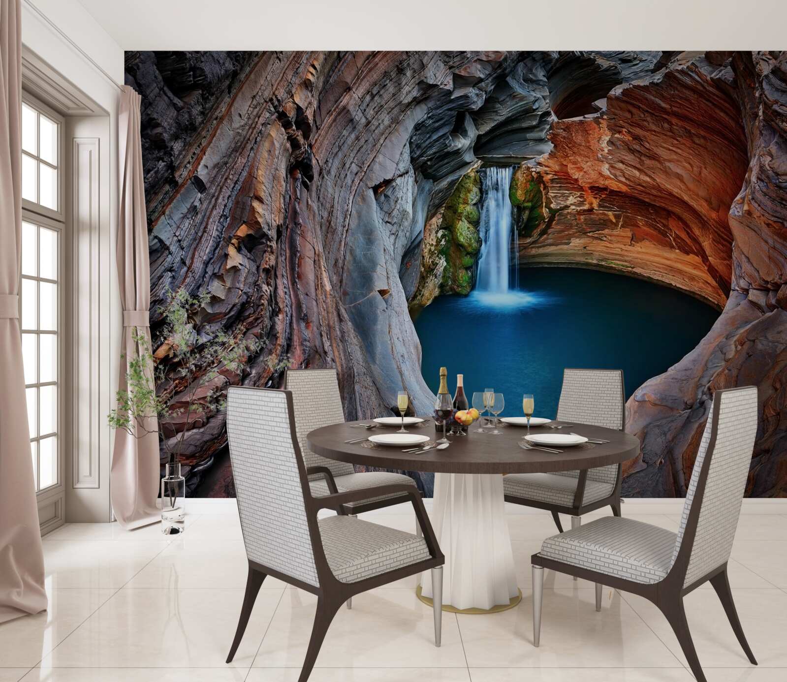 Фотошпалери куток печери