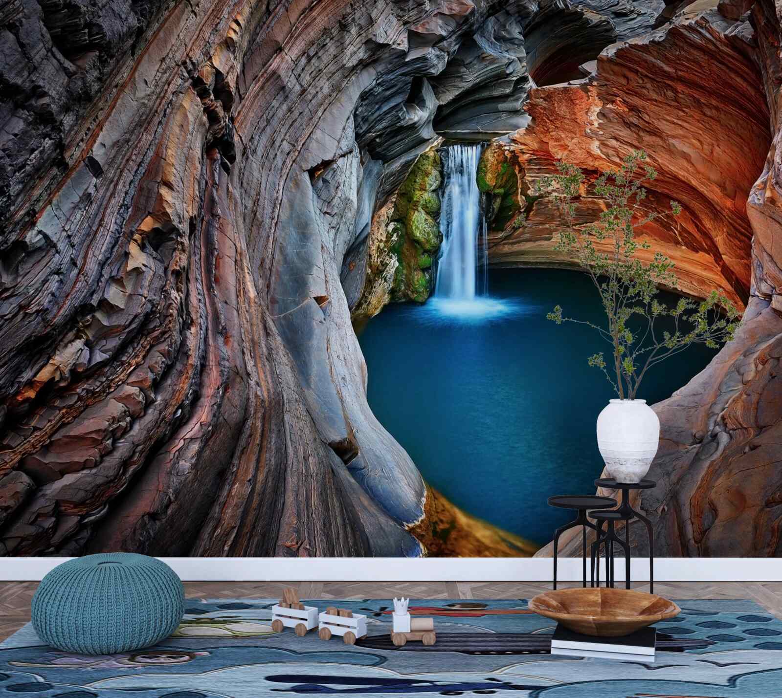 Фотошпалери куток печери