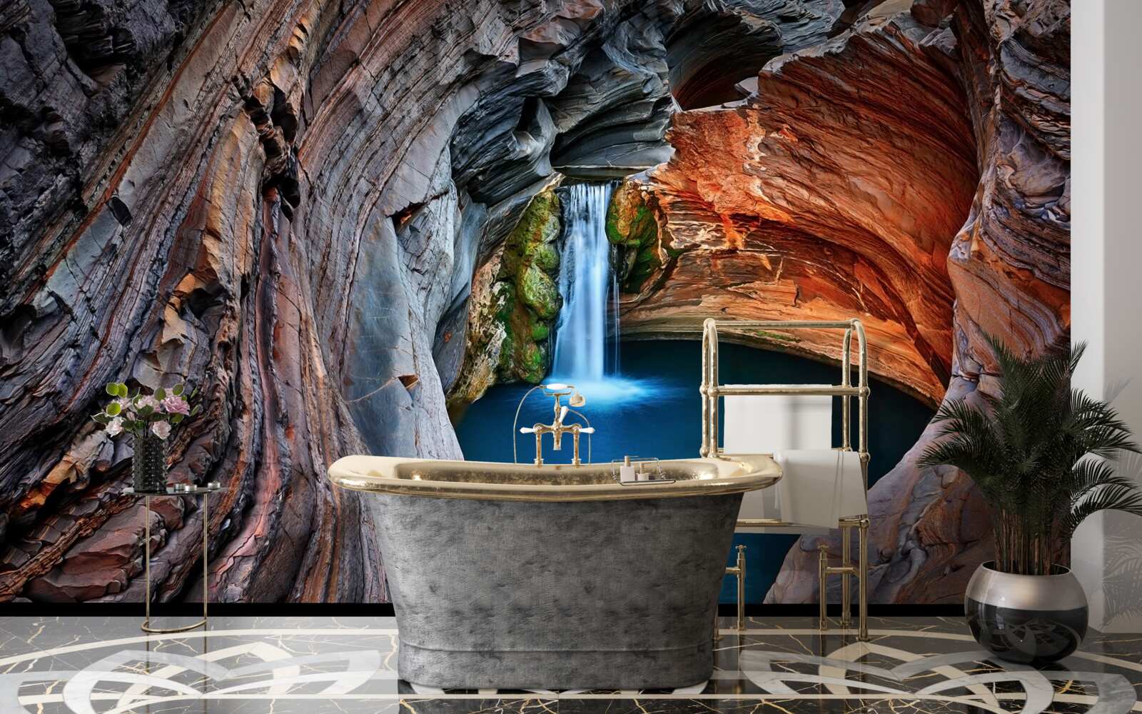 Фотошпалери куток печери