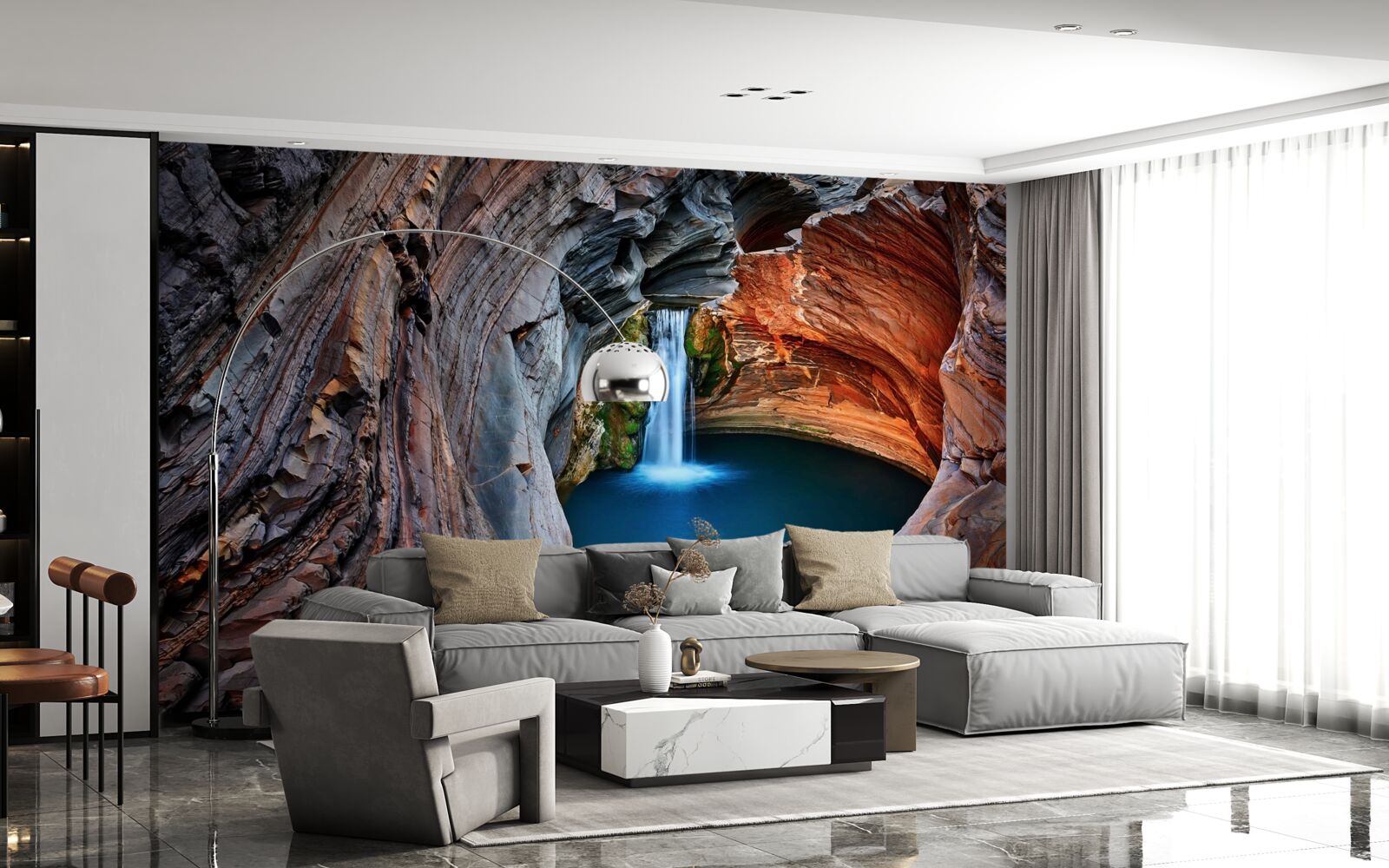 Фотошпалери куток печери