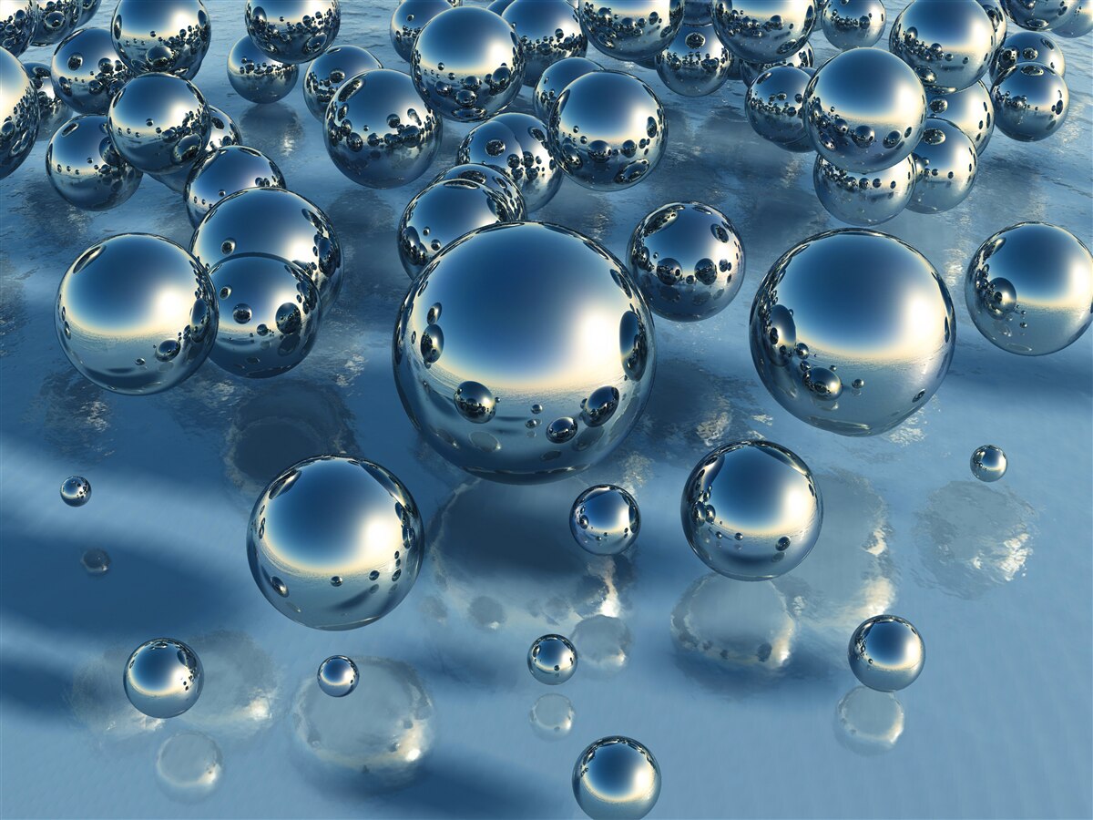 Фотошпалери абстракція великих крапель дощу