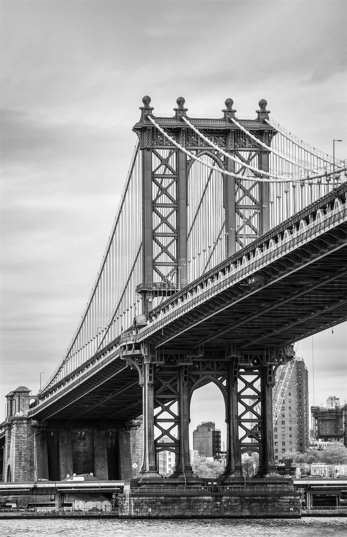 Фотошпалери зруйнований міст, що веде до населеного пункту