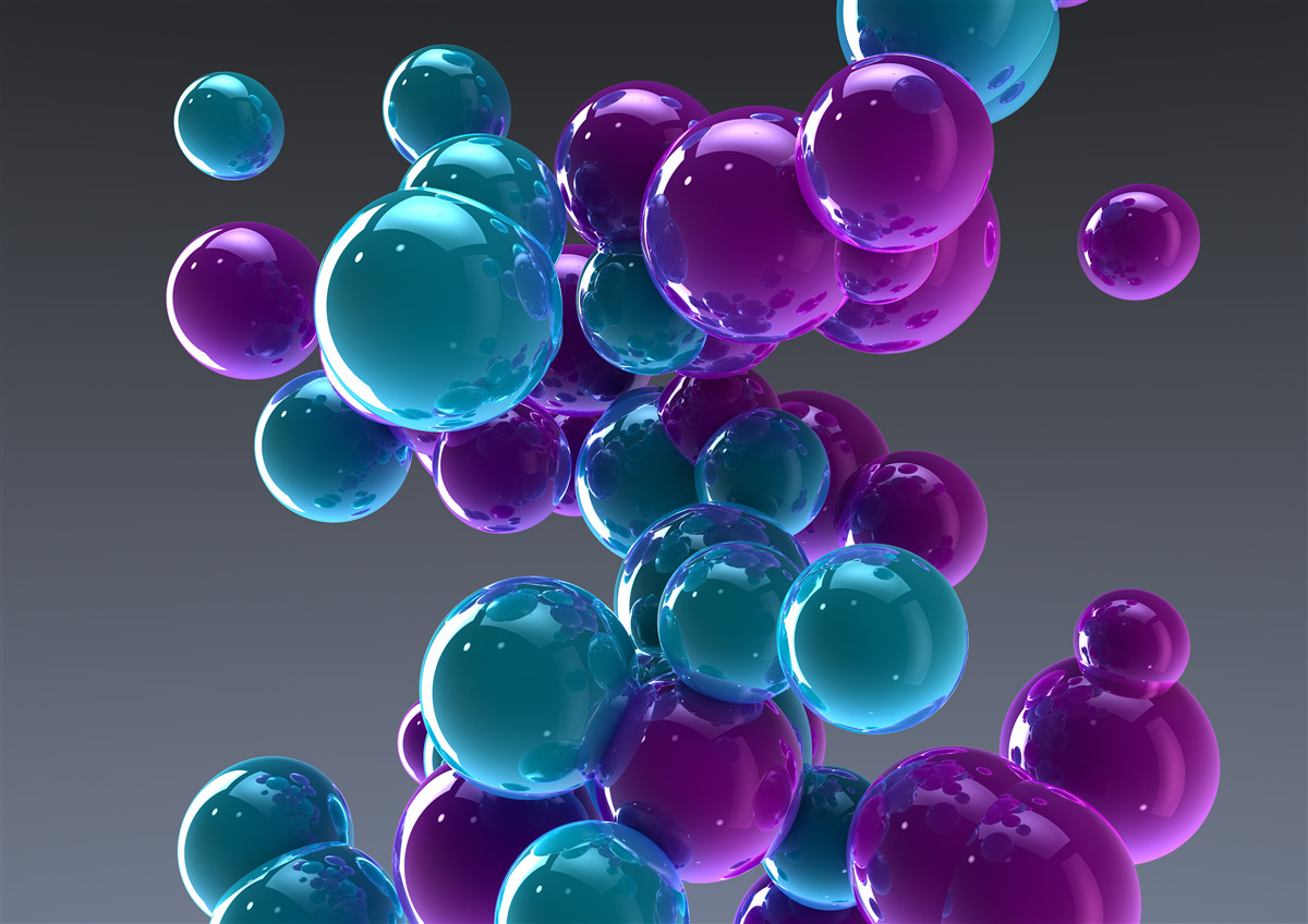 Фотошпалери краплі води зображені крупним планом