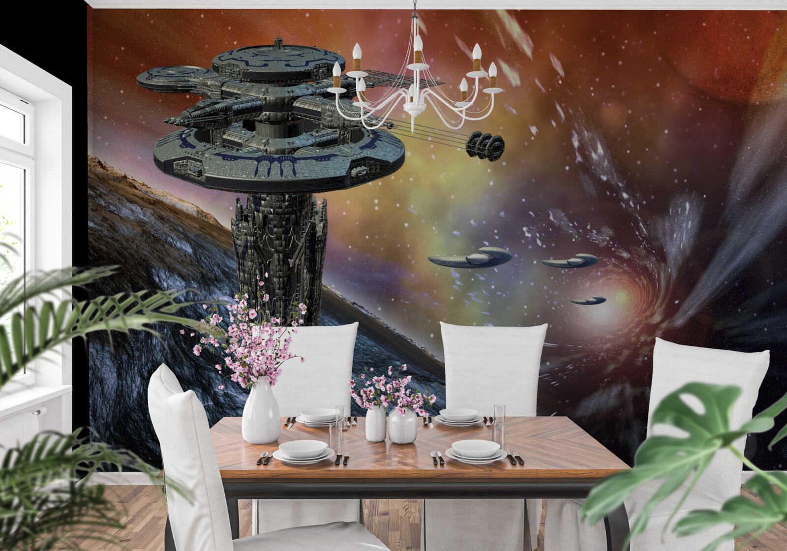 Фотошпалери зорельотів у зоряній системі