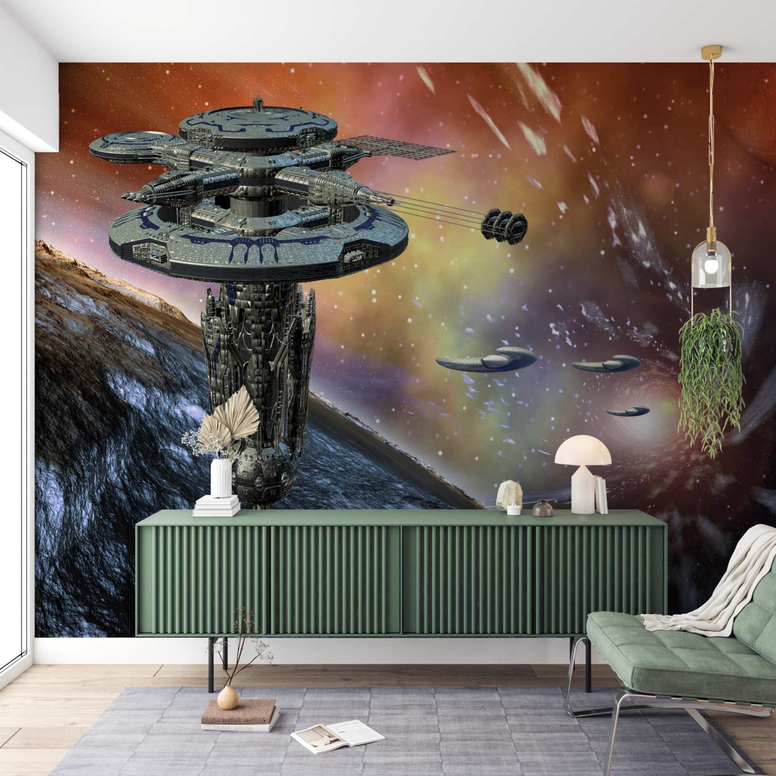 Фотошпалери зорельотів у зоряній системі