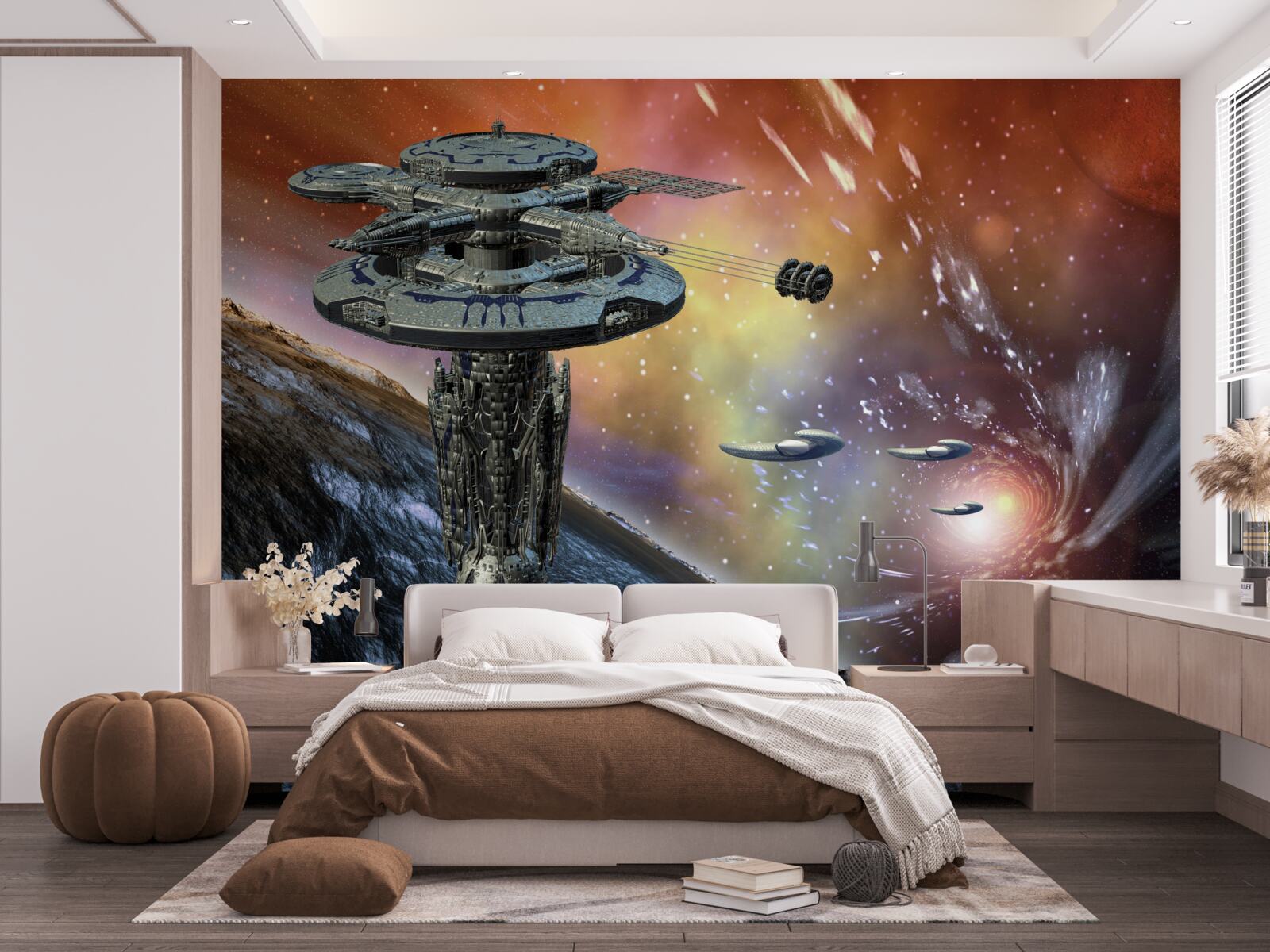 Фотошпалери зорельотів у зоряній системі