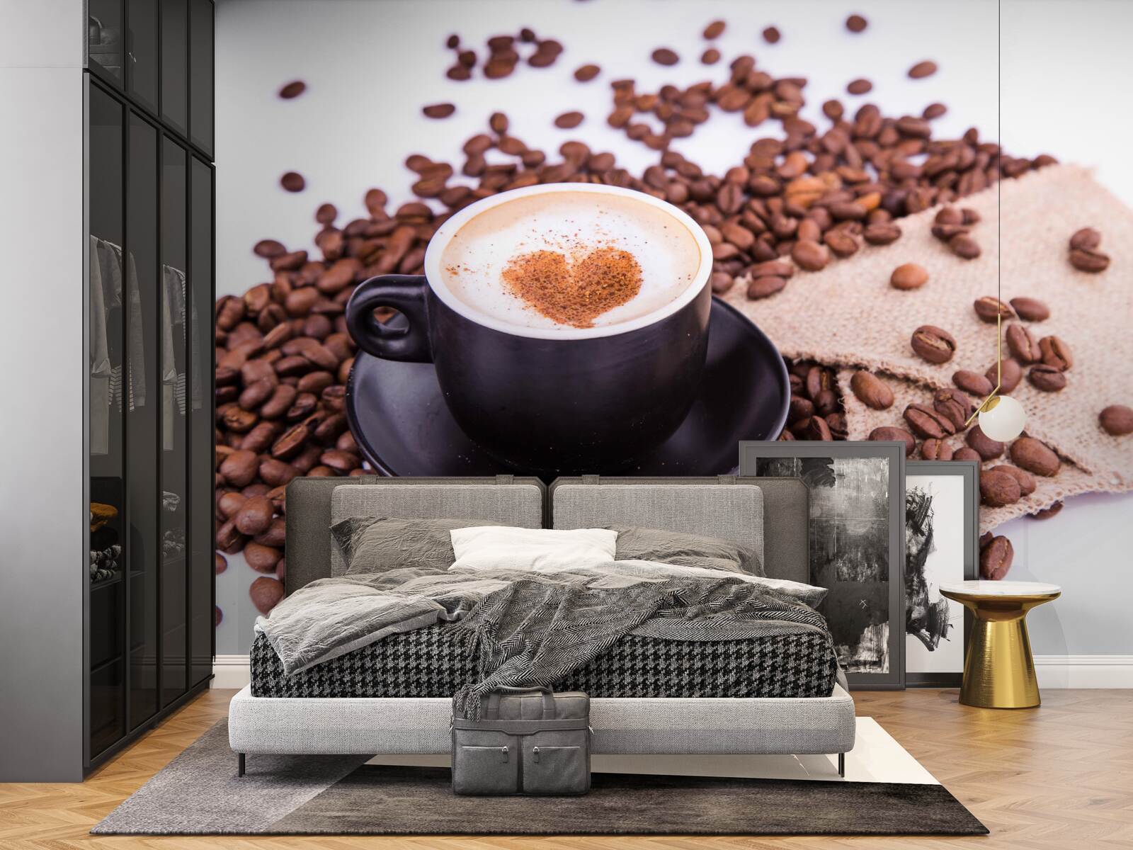 Фотошпалери гарно приготовану чашку кави
