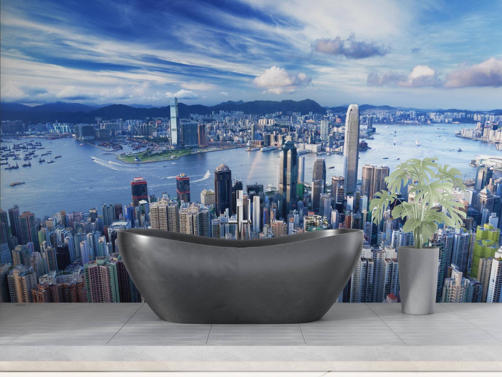 Фотошпалери сонячний день у шанхаї