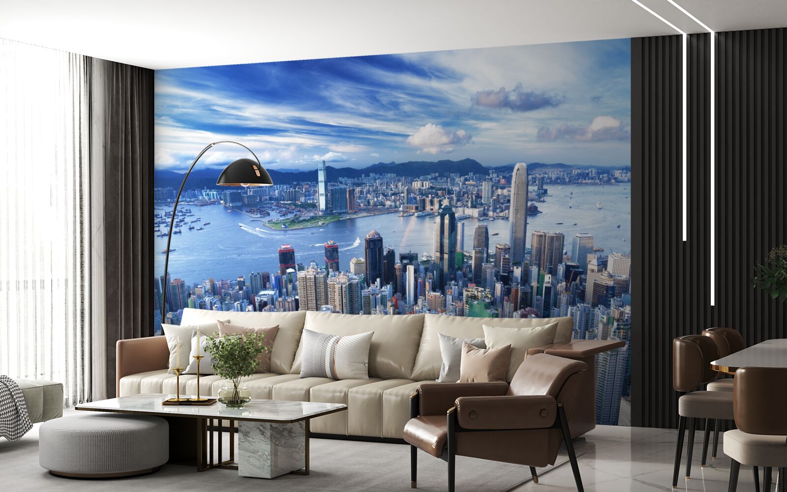 Фотошпалери сонячний день у шанхаї