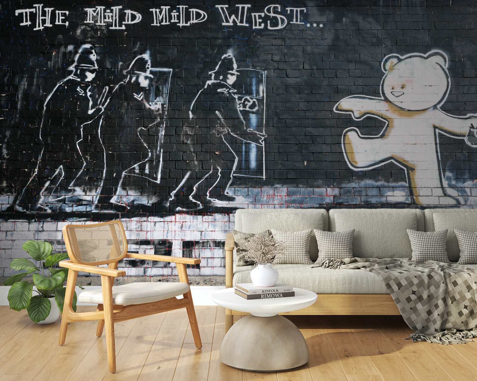 Фотошпалери плакат із закликом до опозиції