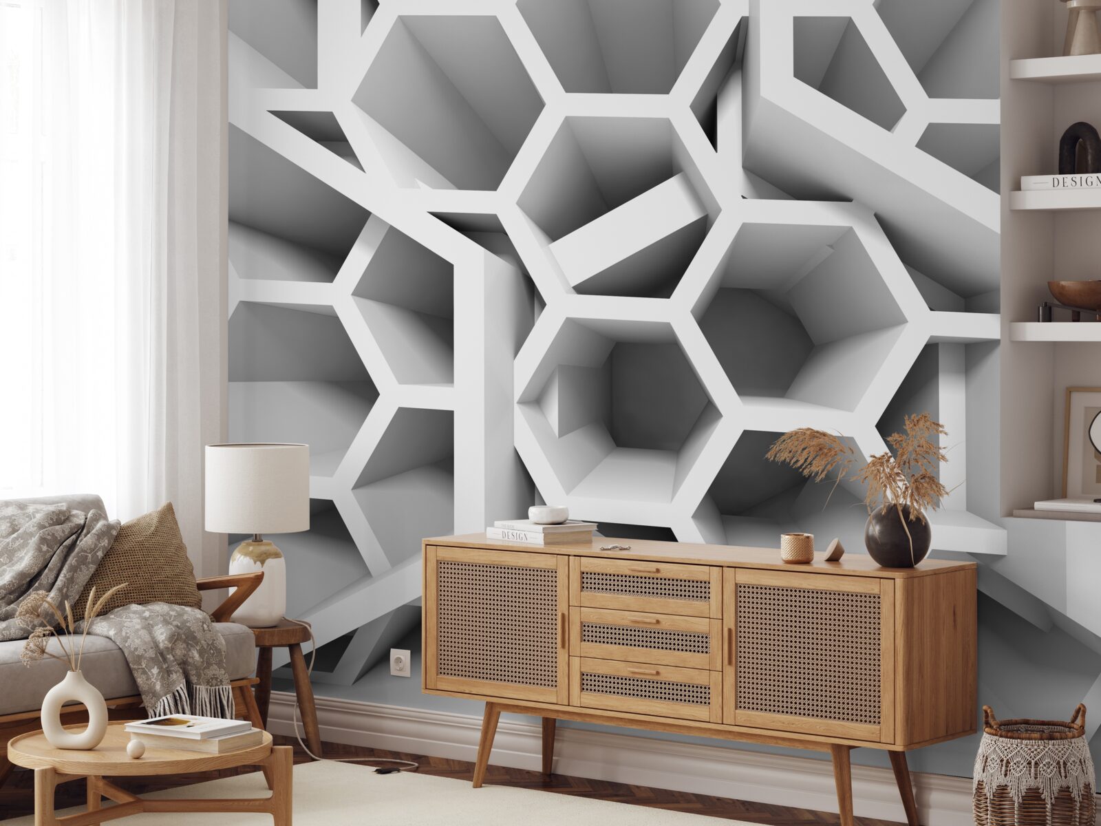 Фотошпалери порожнисті прямокутні конструкції