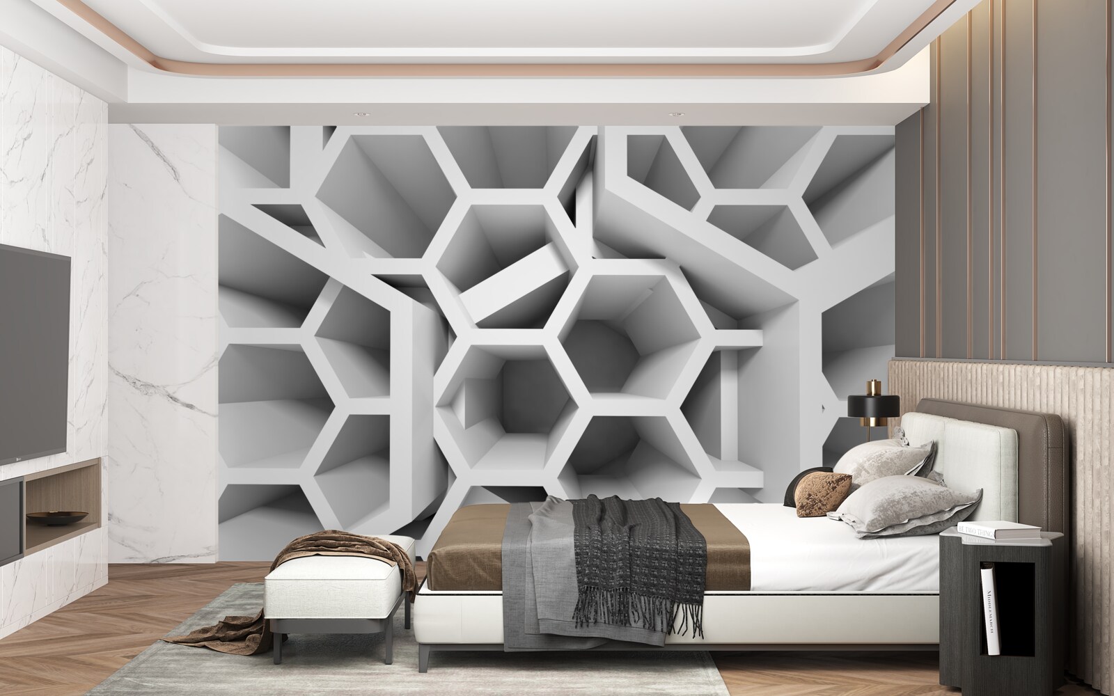 Фотошпалери порожнисті прямокутні конструкції