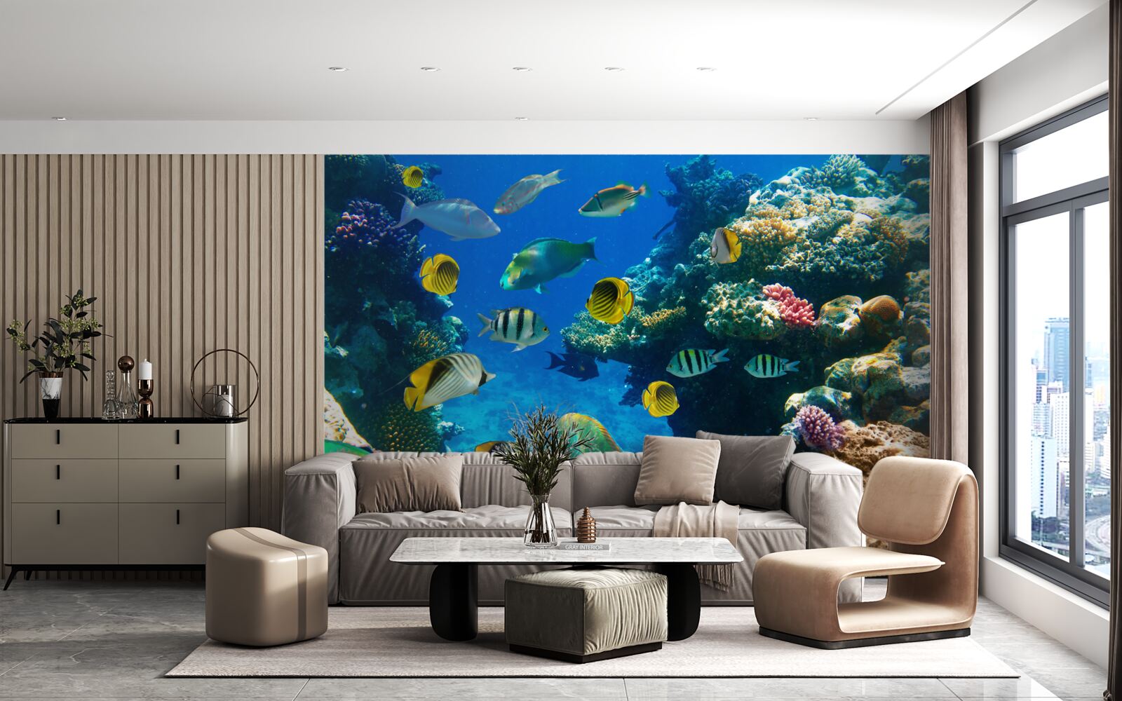 Фотошпалери кмітливі морські мешканці