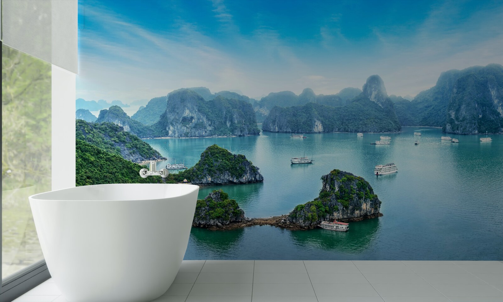 Фотошпалери прекрасний вид на смарагдові острови