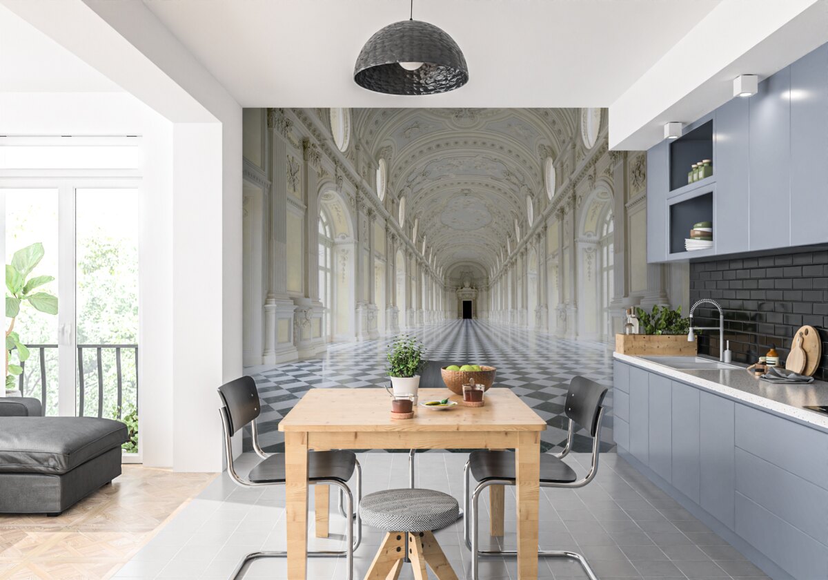 Фотошпалери мозаїки в розкішному замку