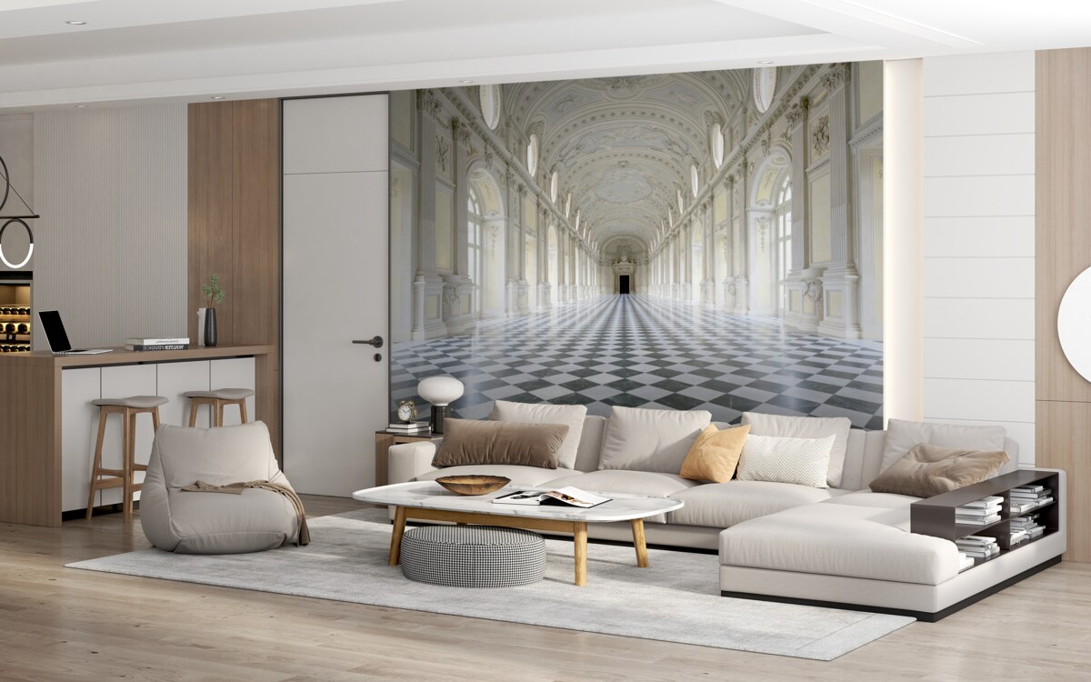 Фотошпалери мозаїки в розкішному замку