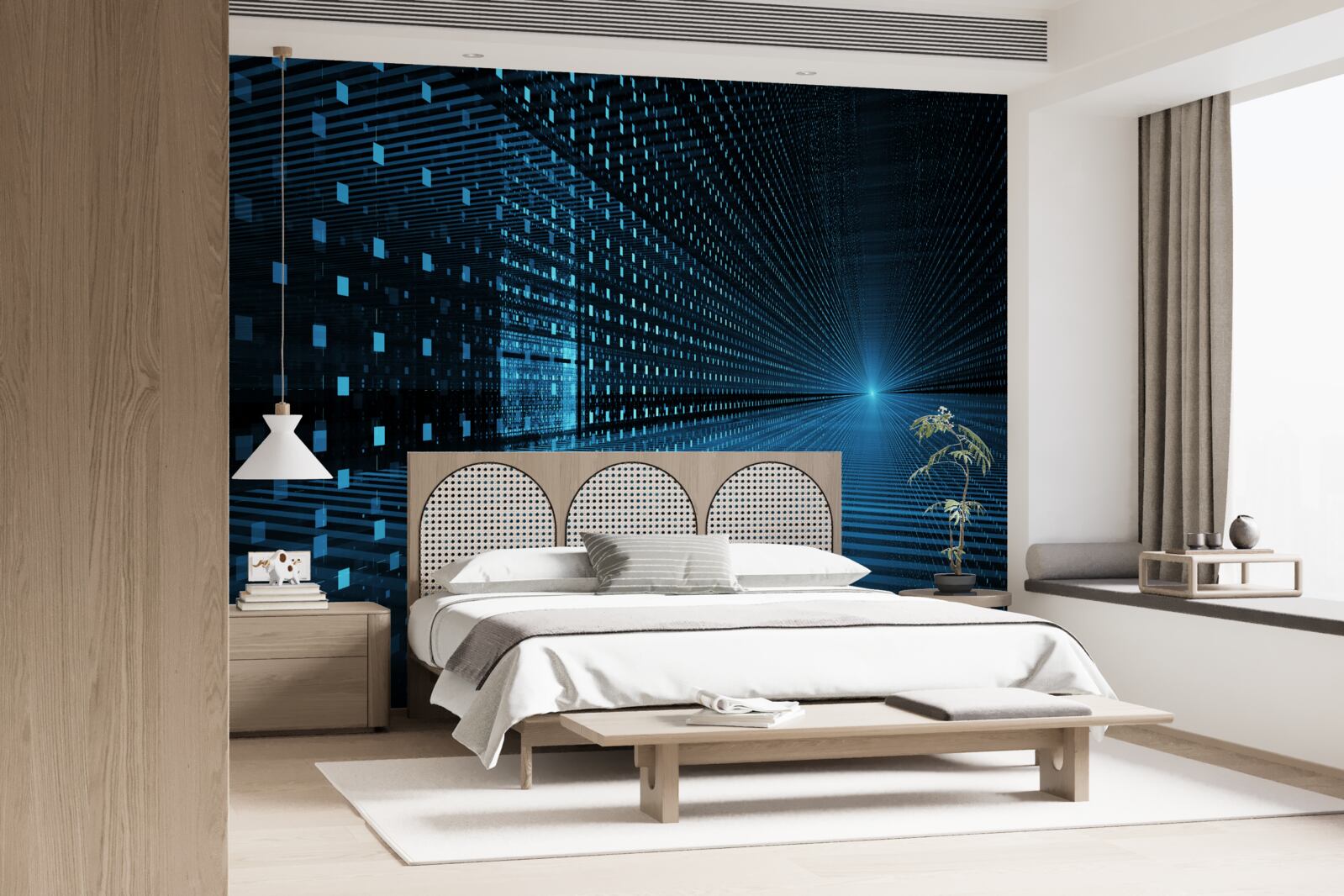 Фотошпалери абстрактний світловий сигнал