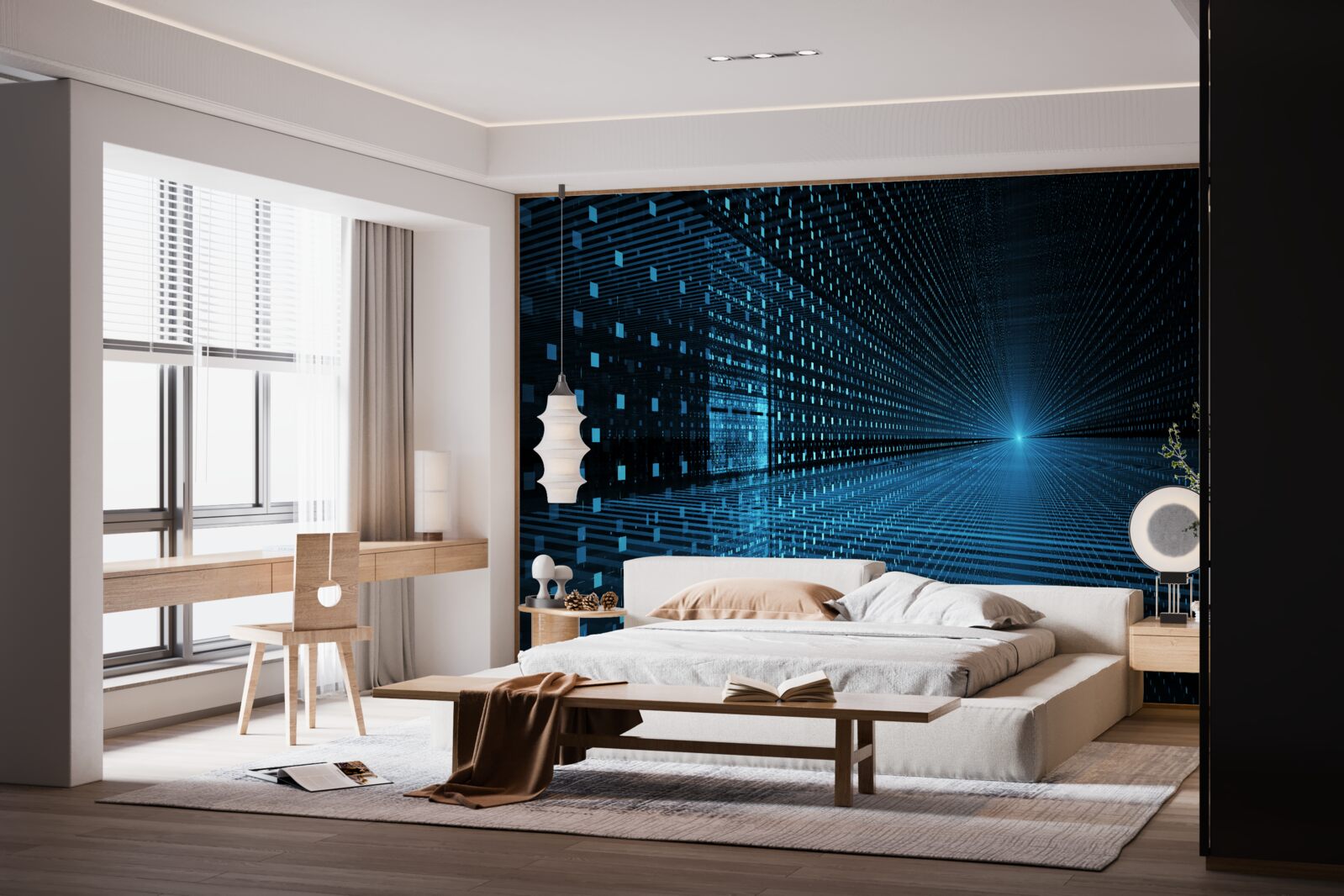 Фотошпалери абстрактний світловий сигнал