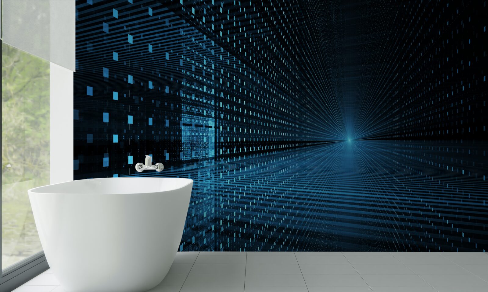 Фотошпалери абстрактний світловий сигнал