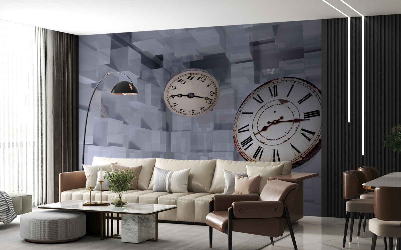 Фотошпалери тимчасова абстракція