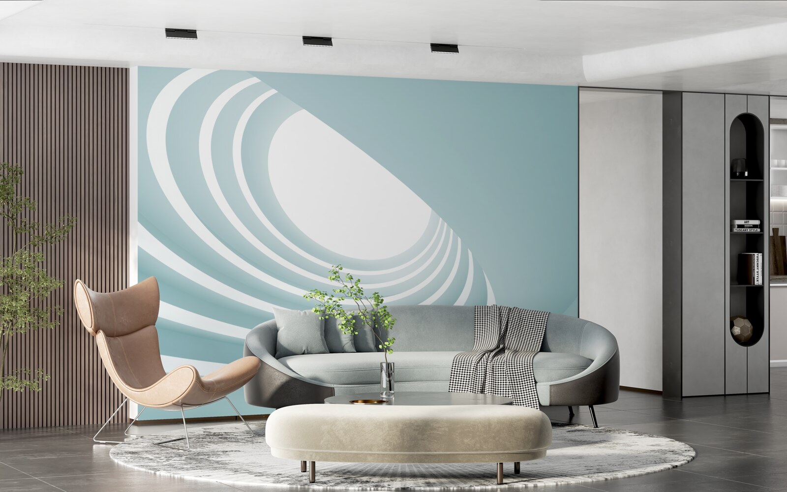 Фотошпалери вихор абстракції