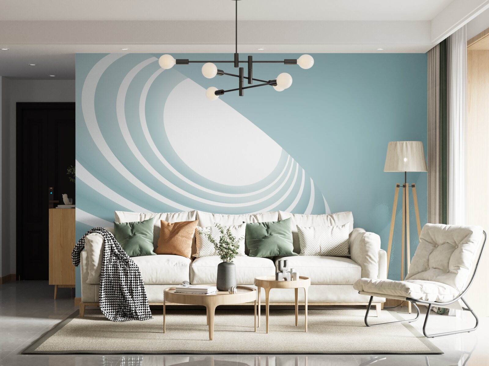 Фотошпалери вихор абстракції