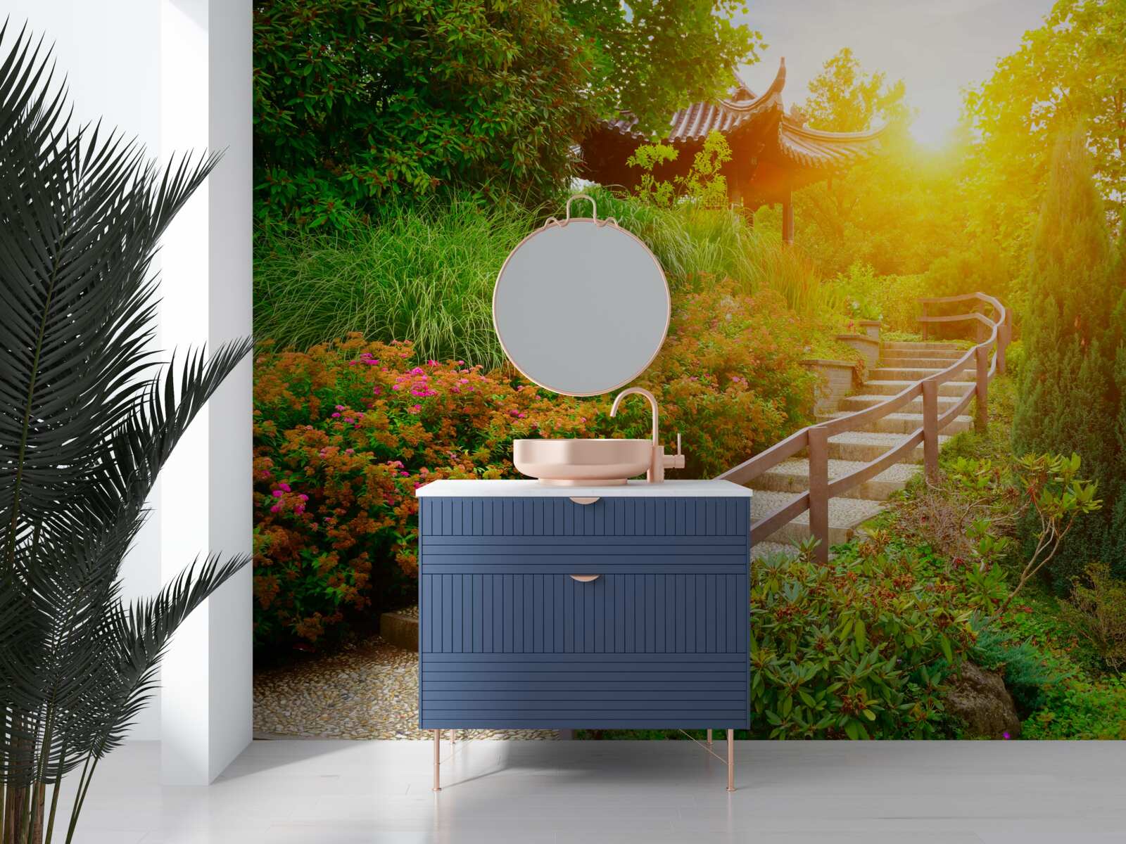 Фотошпалери Дорога додому на світанку