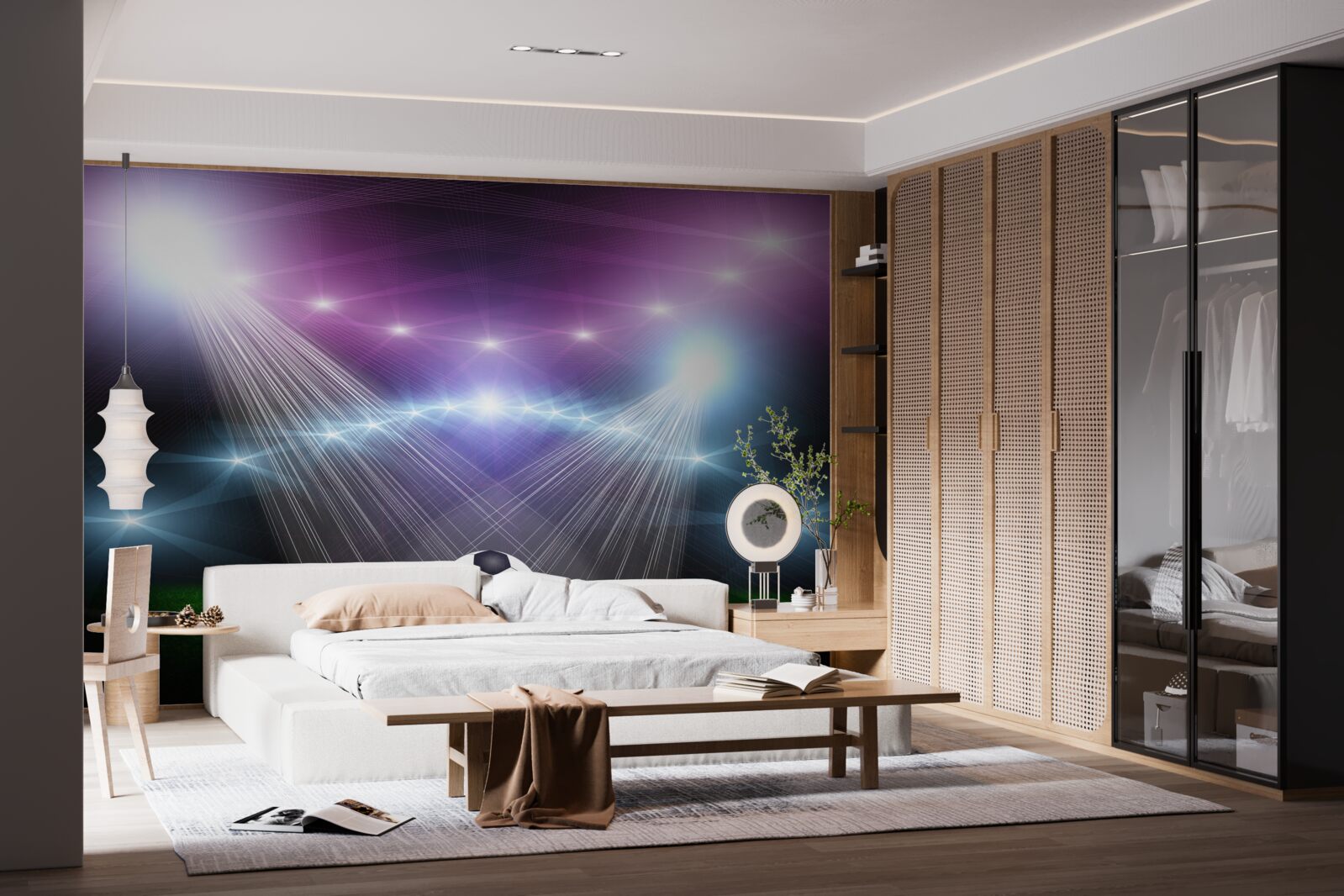 Фотошпалери футбол у центрі уваги