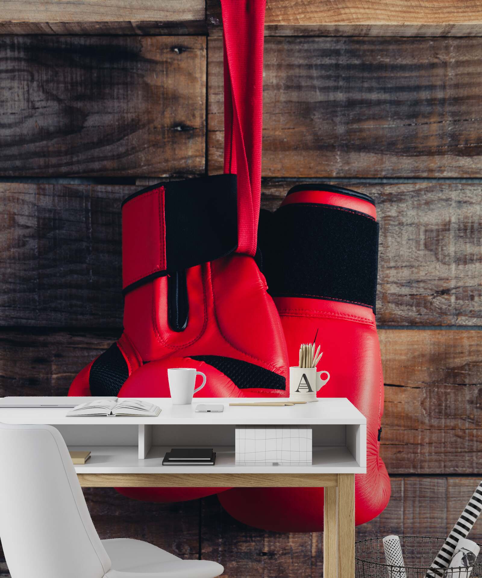 Фотошпалери червоні боксерські рукавички