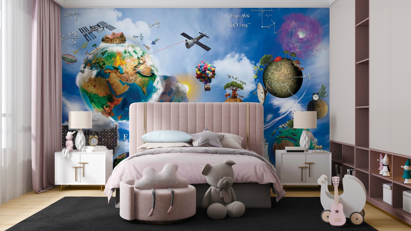 Фотошпалери майбутні планети та технологічні пристрої майбутнього