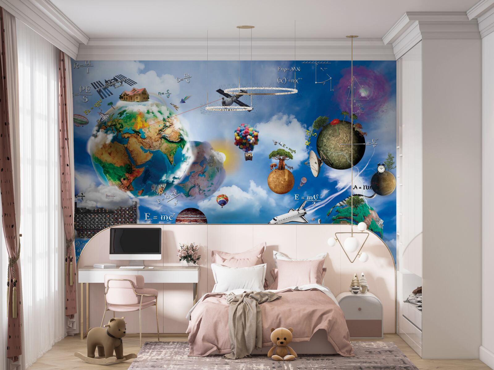 Фотошпалери майбутні планети та технологічні пристрої майбутнього