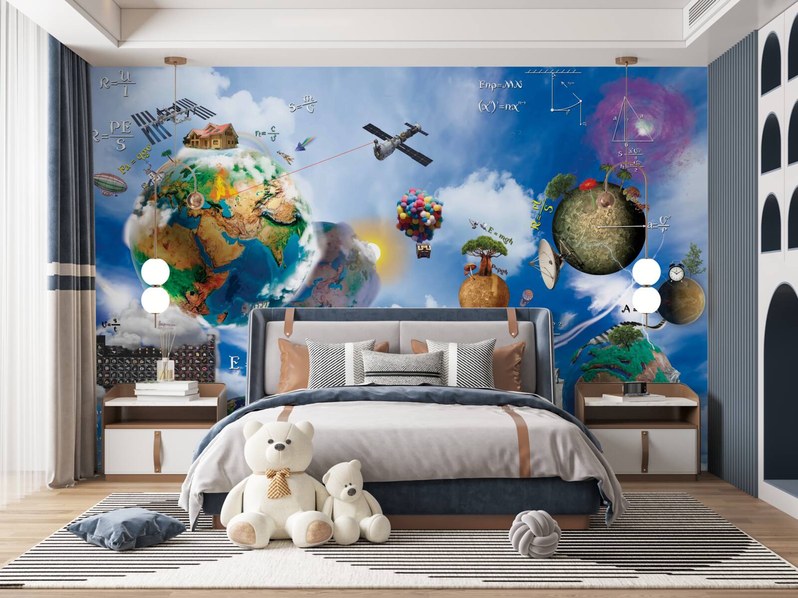 Фотошпалери майбутні планети та технологічні пристрої майбутнього