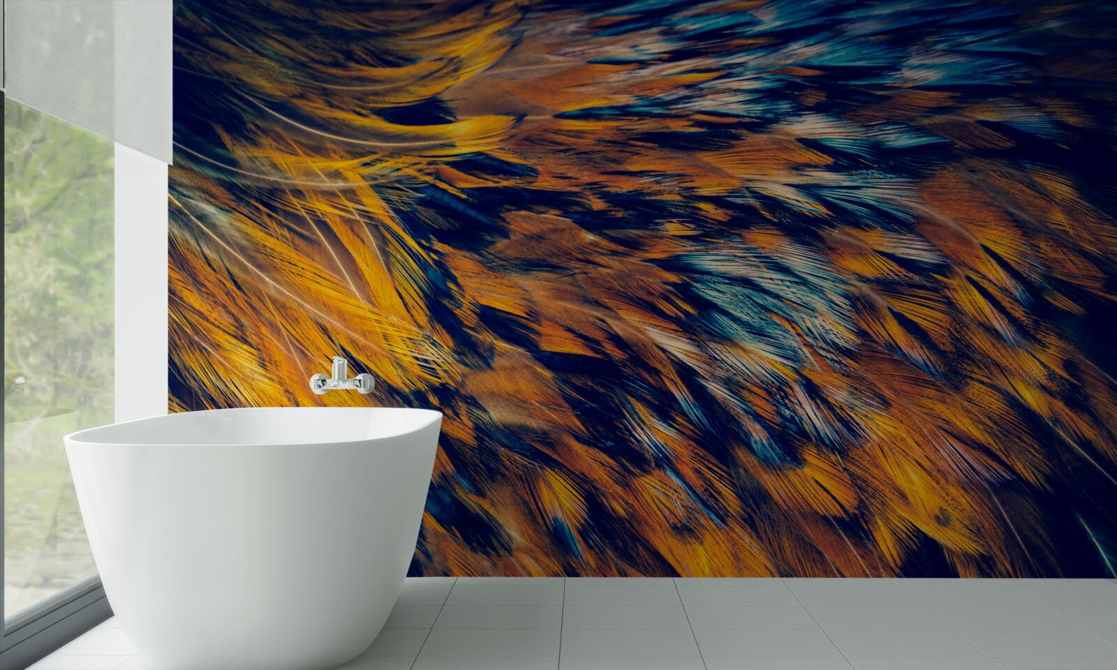 Фотошпалери золоті стебла пшениці в променях призахідного сонця