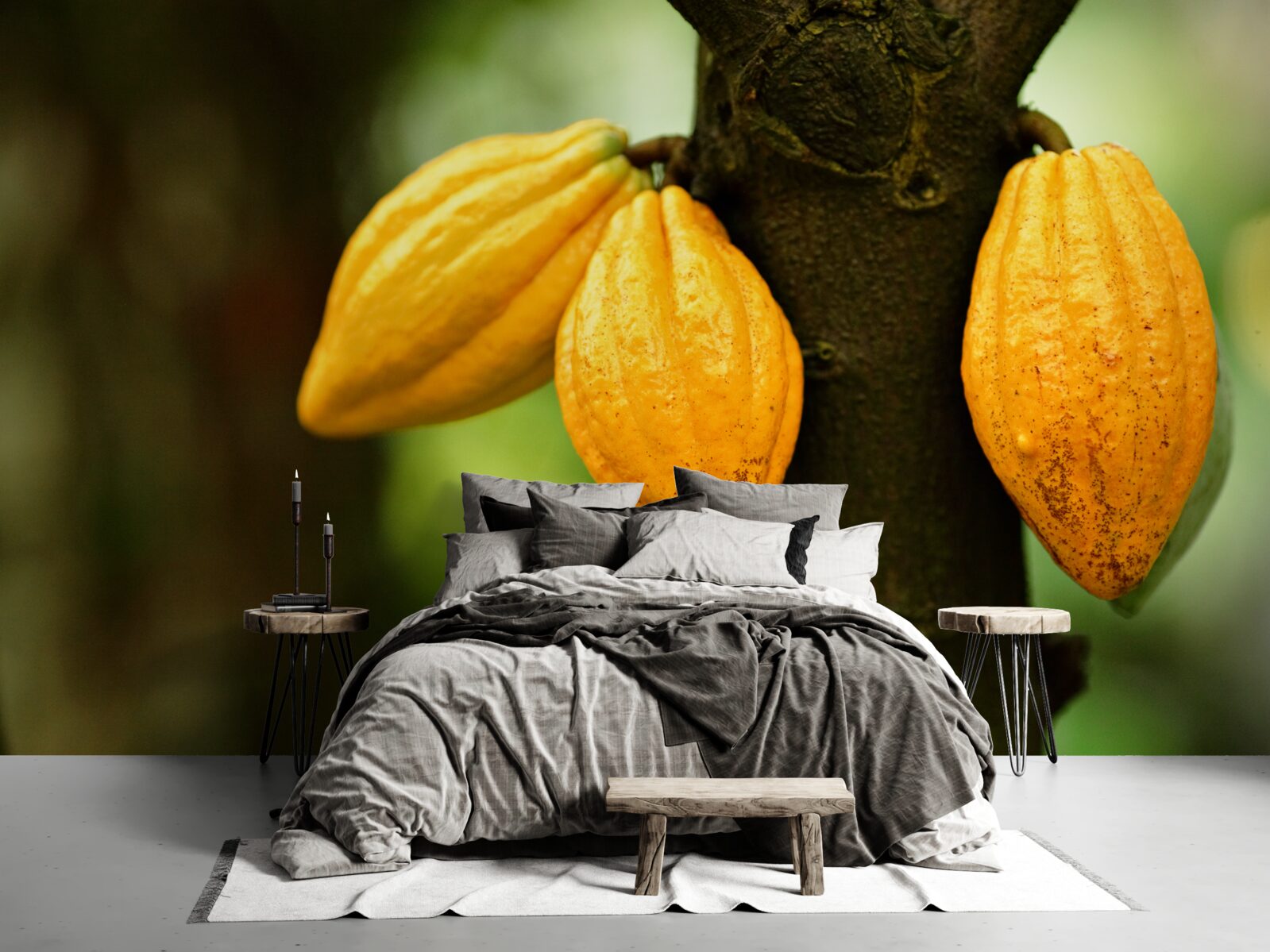 Фотошпалери кавові зерна на заводі