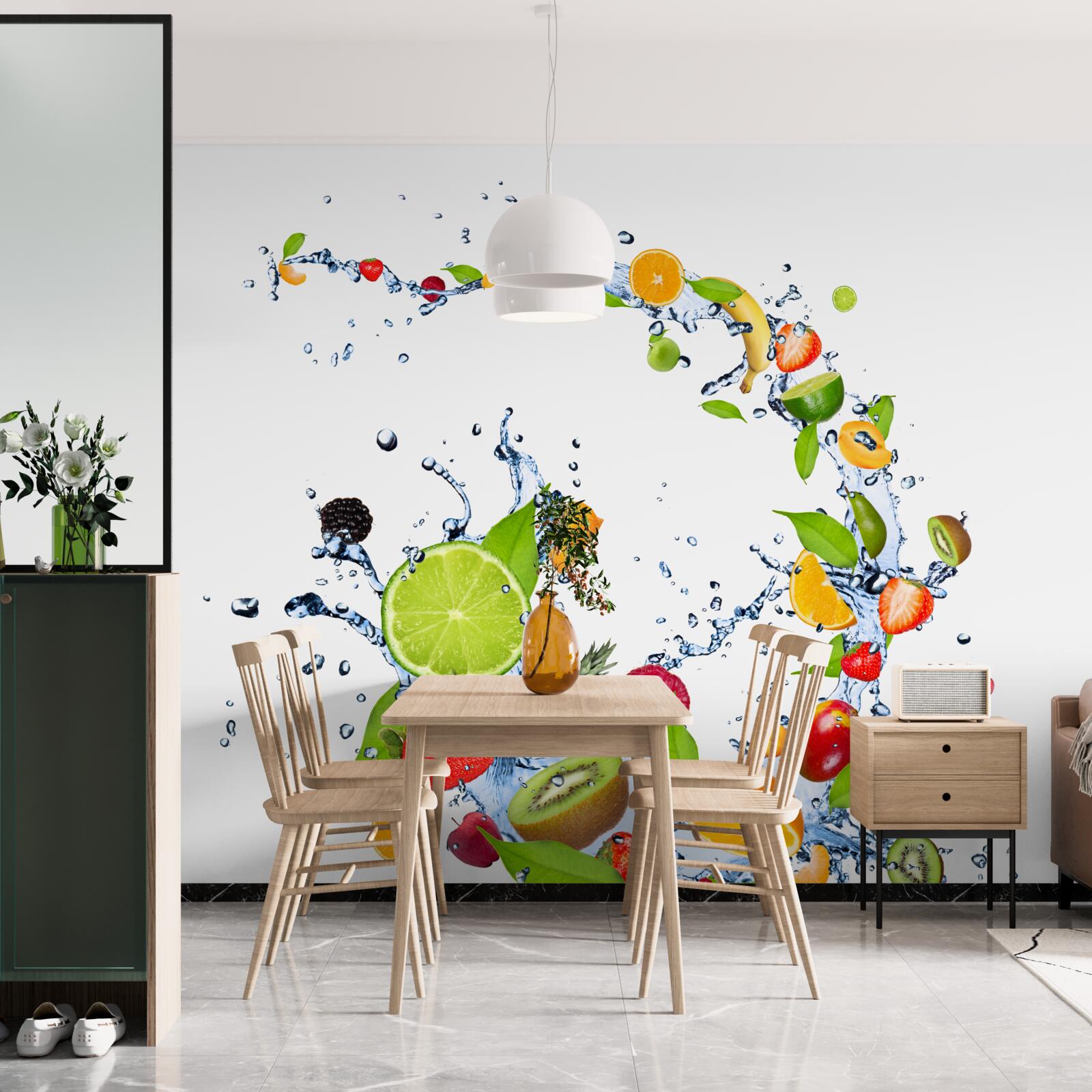 Фотошпалери напій зі стиглих літніх фруктів