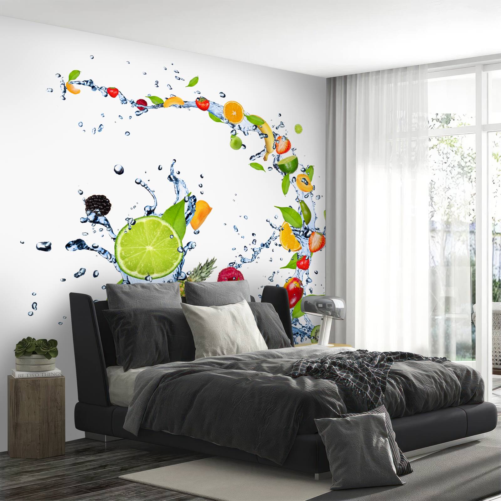 Фотошпалери напій зі стиглих літніх фруктів