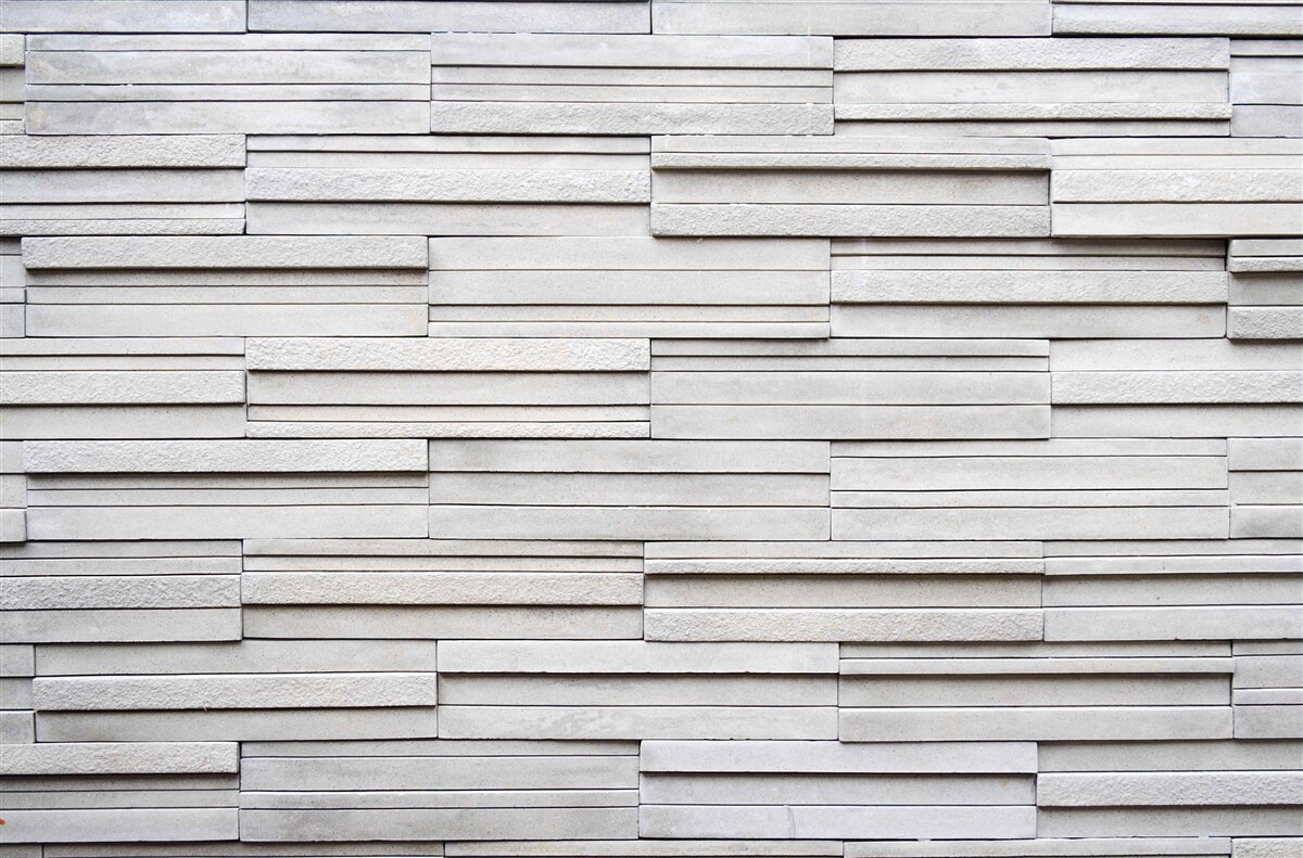 Фотошпалери біла кам'яна плитка