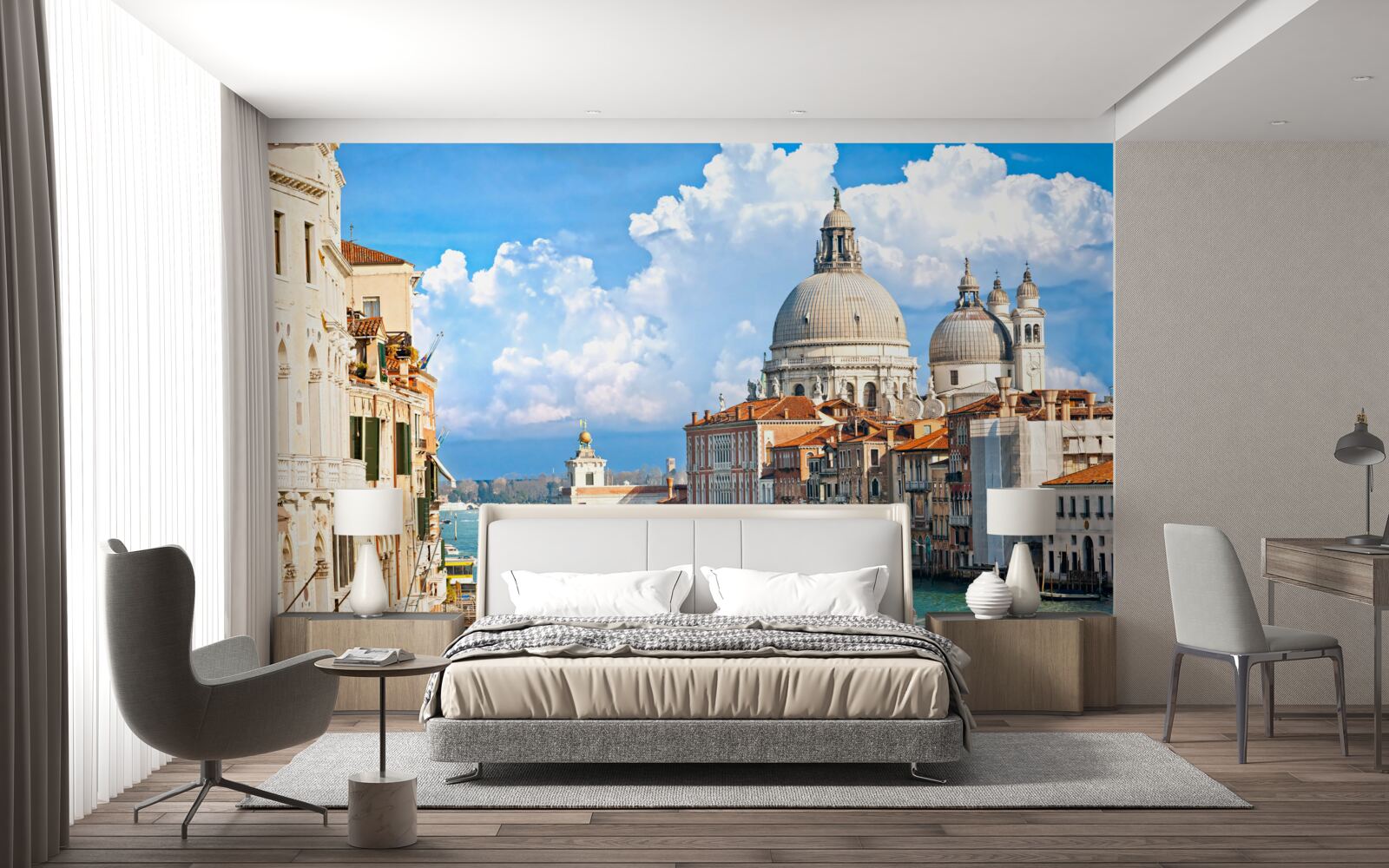 Фотошпалери панорамний вид на венецію
